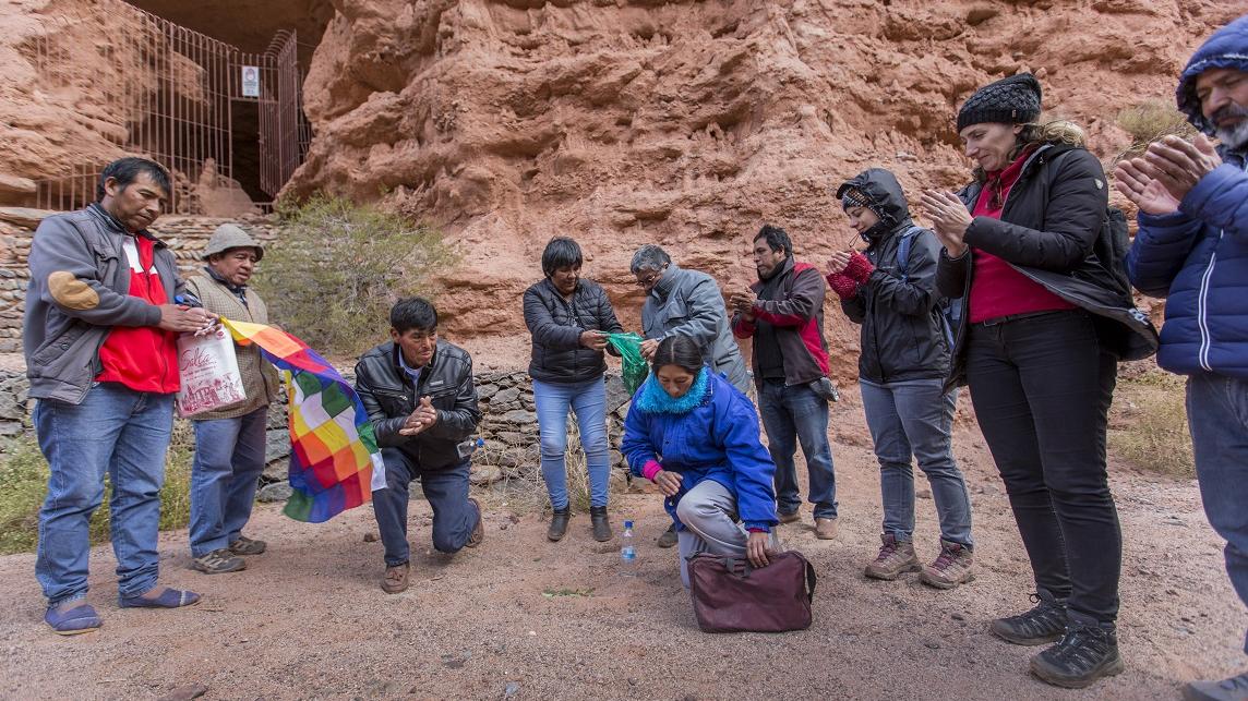 Pago a la Tierra. Comunidad local de La Poma y Payogasta