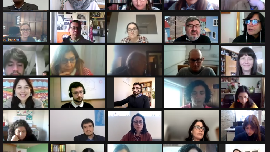 Participantes de la reunión de administradores y gestores de sitios