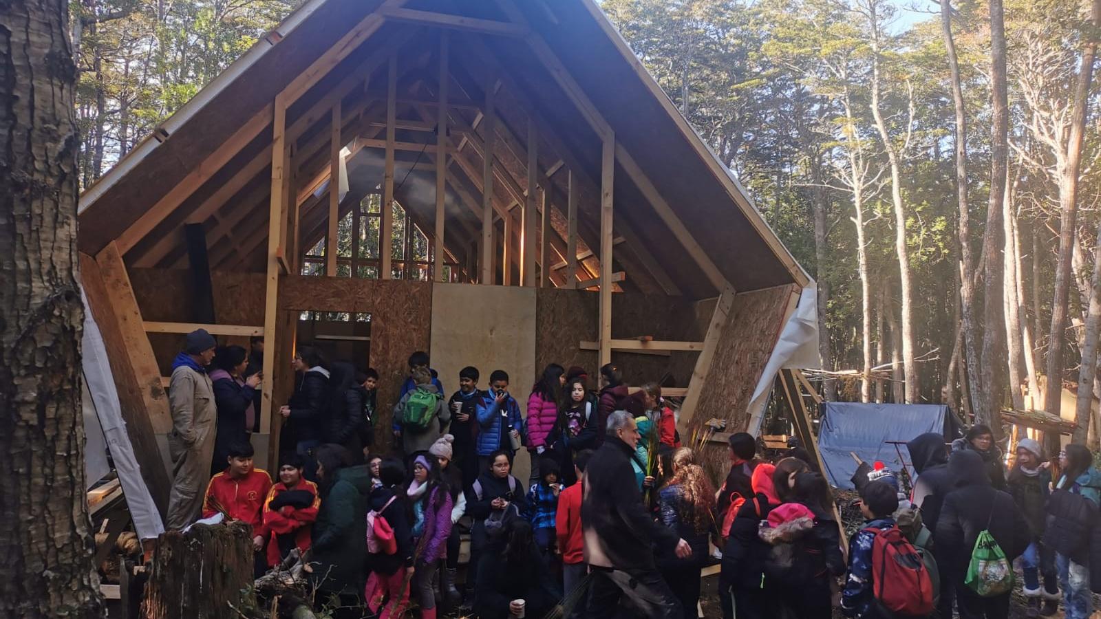 Espacio de las cesteras Yaganes Lom Sapakuta