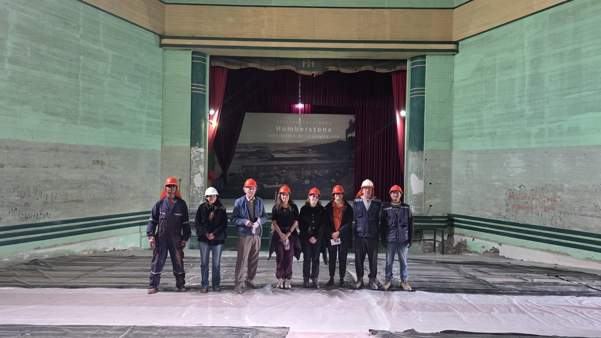 Revisión de obras en oficinas salitreras