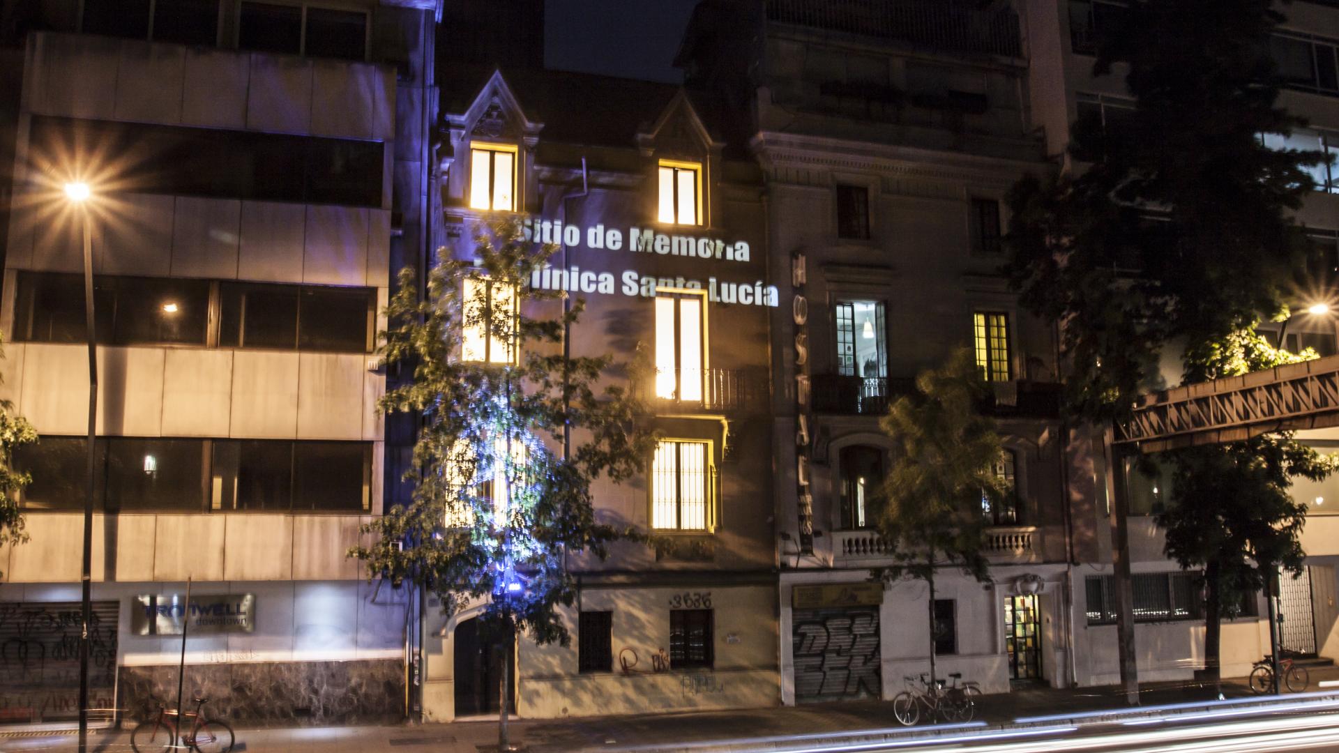 Sitio de memoria Ex Clínica Santa Lucia 