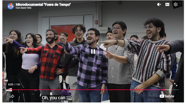 Imagen microdocumetal de Producciones Tejemaneje: “Fuera de Tempo”, Plataforma Red de Espacios Digitales