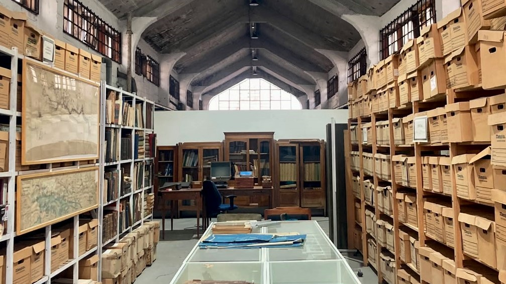 Imagen interior Maestranza San Eugenio - Archivos