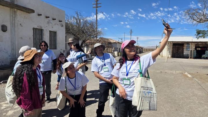 Imagen Proyecto Jóvenes Voluntarios UNESCO - Sitios de Patrimonio Mundial  Oficinas Salitreras Humberstone y Santa Laura
