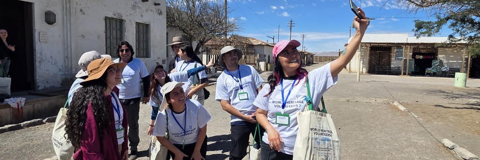 Imagen Proyecto Jóvenes Voluntarios UNESCO - Sitios de Patrimonio Mundial  Oficinas Salitreras Humberstone y Santa Laura