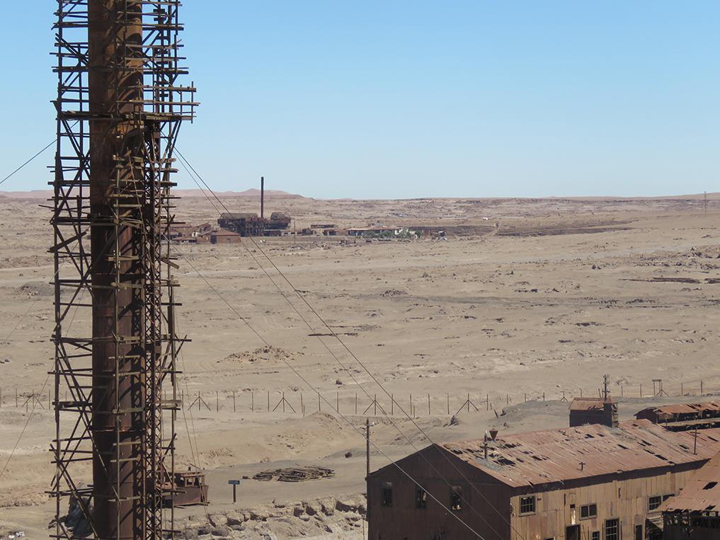 Humberstone y Santa Laura se ubican a 1,5 km de distancia entre sí