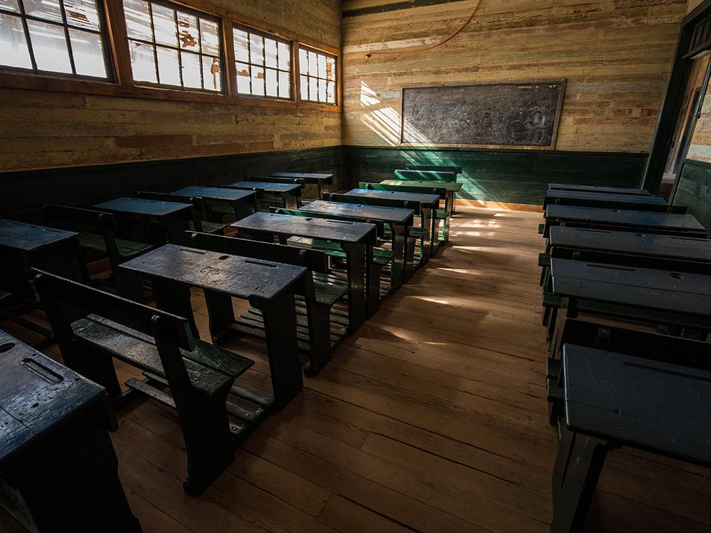 Sala de clases de la escuela de Humberstone