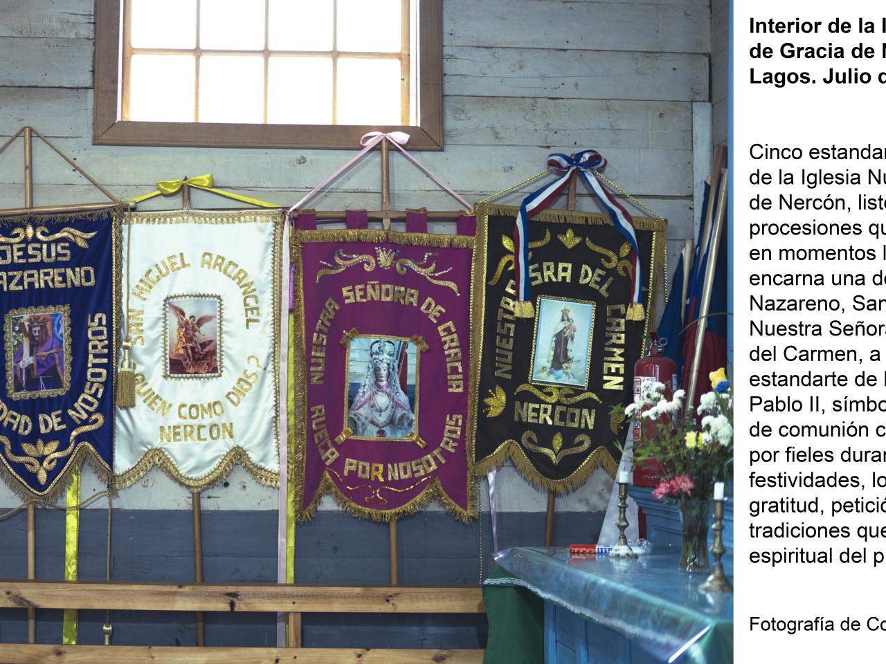 Interior de la Iglesia Nuestra Señora de Gracia de Nercón