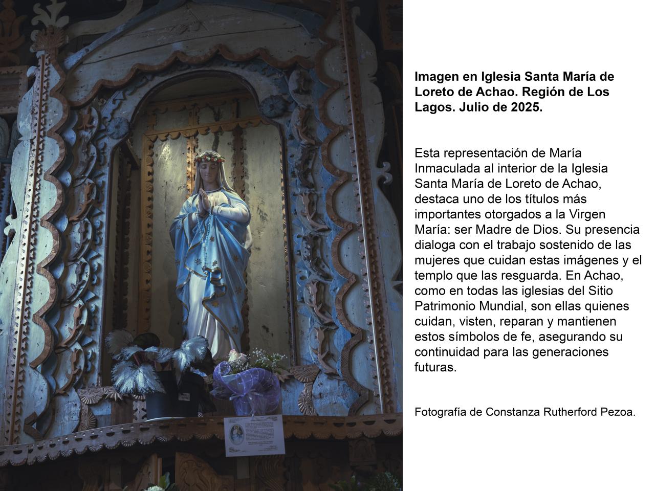 Imagen en Iglesia Santa María de Loreto de Achao