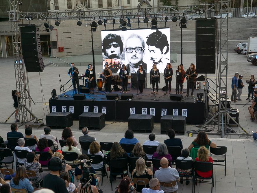Lugar Museo de la Memoria y los Derechos Humanos, 2024.