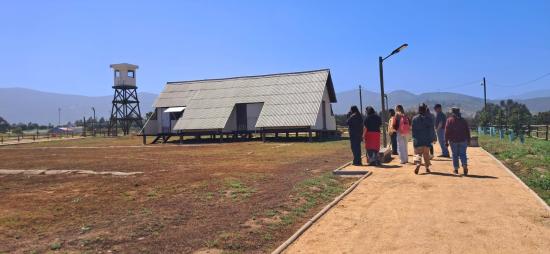 Visita guiada a estudiantes de cuarto medio establecimiento. Por Griffero S. (5 noviembre 2024). Archivo CMCP. 