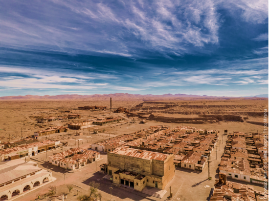 Imágenes Sitio Patrimonio Mundial - Humberstone Santa Laura - Plaza Humberstone - Foto  Franco Miranda - Museo del Salitre 