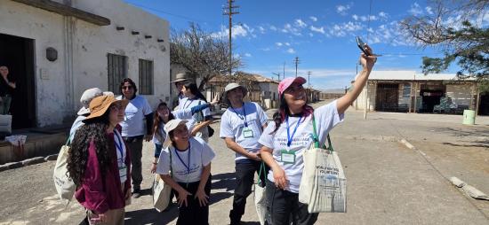 Imagen Proyecto Jóvenes Voluntarios UNESCO - Sitios de Patrimonio Mundial  Oficinas Salitreras Humberstone y Santa Laura