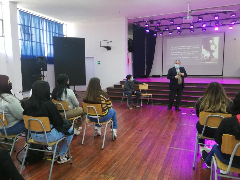 Charla en Valparaíso