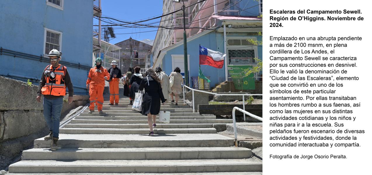 Escaleras del Campamento Sewell