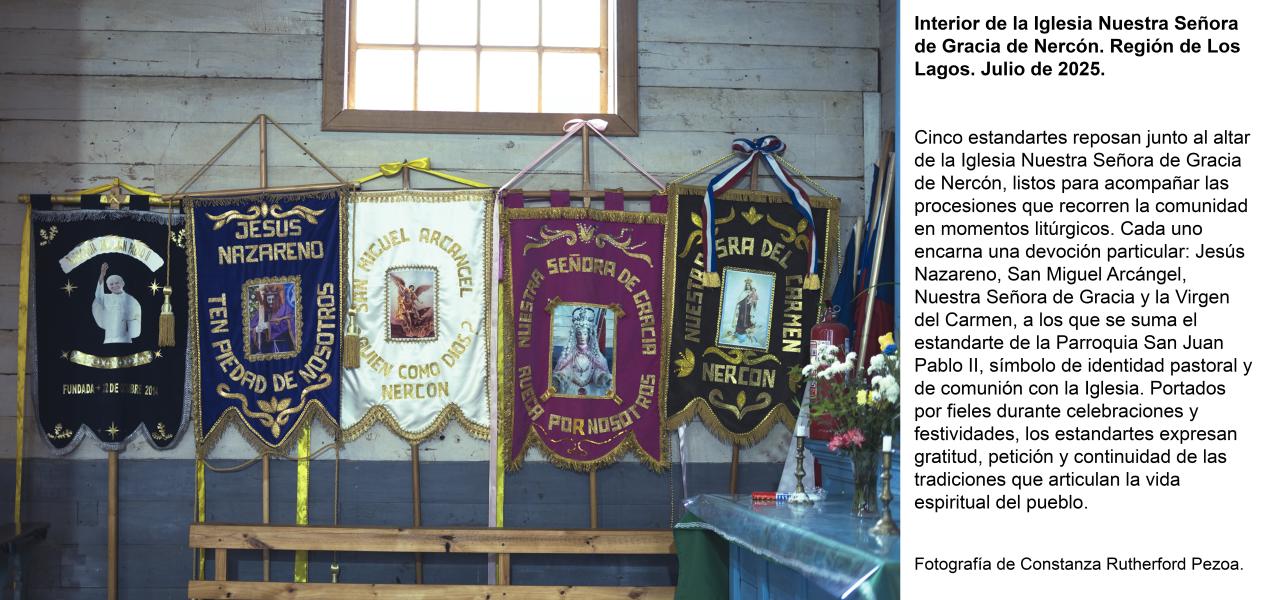 Interior de la Iglesia Nuestra Señora de Gracia de Nercón