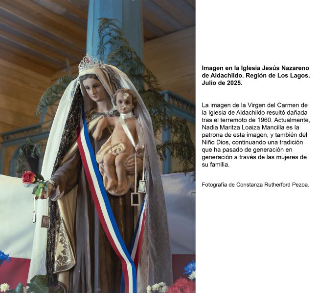 Imagen en la Iglesia Jesús Nazareno de Aldachildo