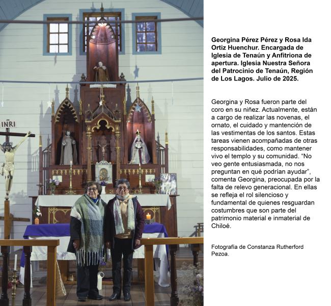 Georgina Pérez Pérez y Rosa Ida Ortiz Huenchur