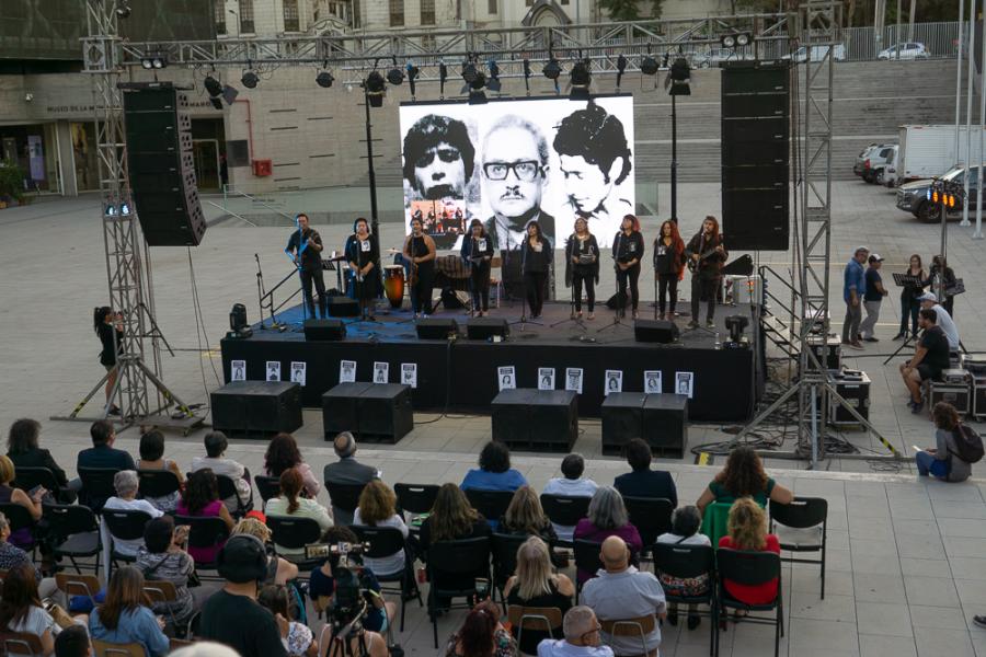 Lugar Museo de la Memoria y los Derechos Humanos, 2024.